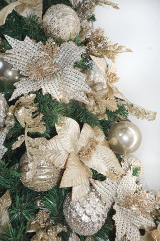 Kit Para Árvore Faça Você Mesmo Champagne