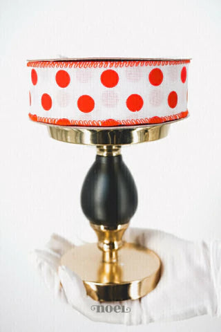 Kit Guirlanda Faça Você Mesmo Minnie/Disney Vermelho/Branco - 60cm