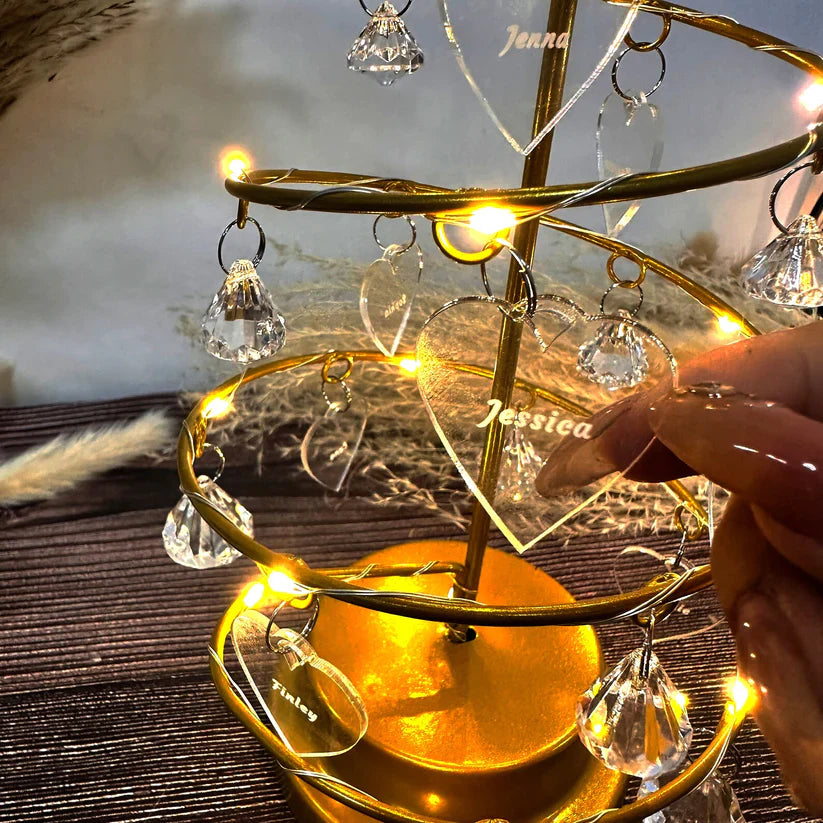 Árvore de Natal Minha Família Eternizada Personalizável - 50% OFF + Frete Grátis Hoje!!