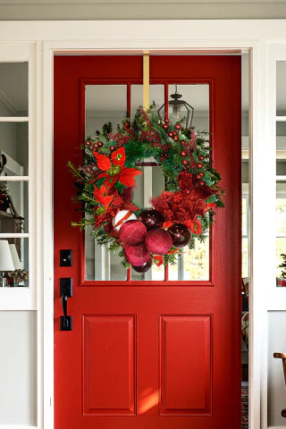 Kit Guirlanda Faça Você Mesmo Wonka Fábrica de Chocolate - Vermelho/Roxo - 60cm