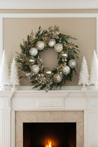 Kit Para Guirlanda Faça Você Mesmo Champagne