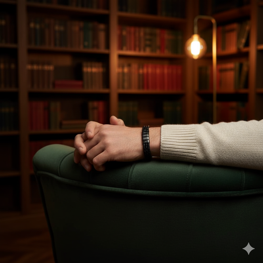 Bracelete Masculino Guardião da Família 3 tiras -  Personalizável com nomes | Oferta Especial + Frete Grátis!