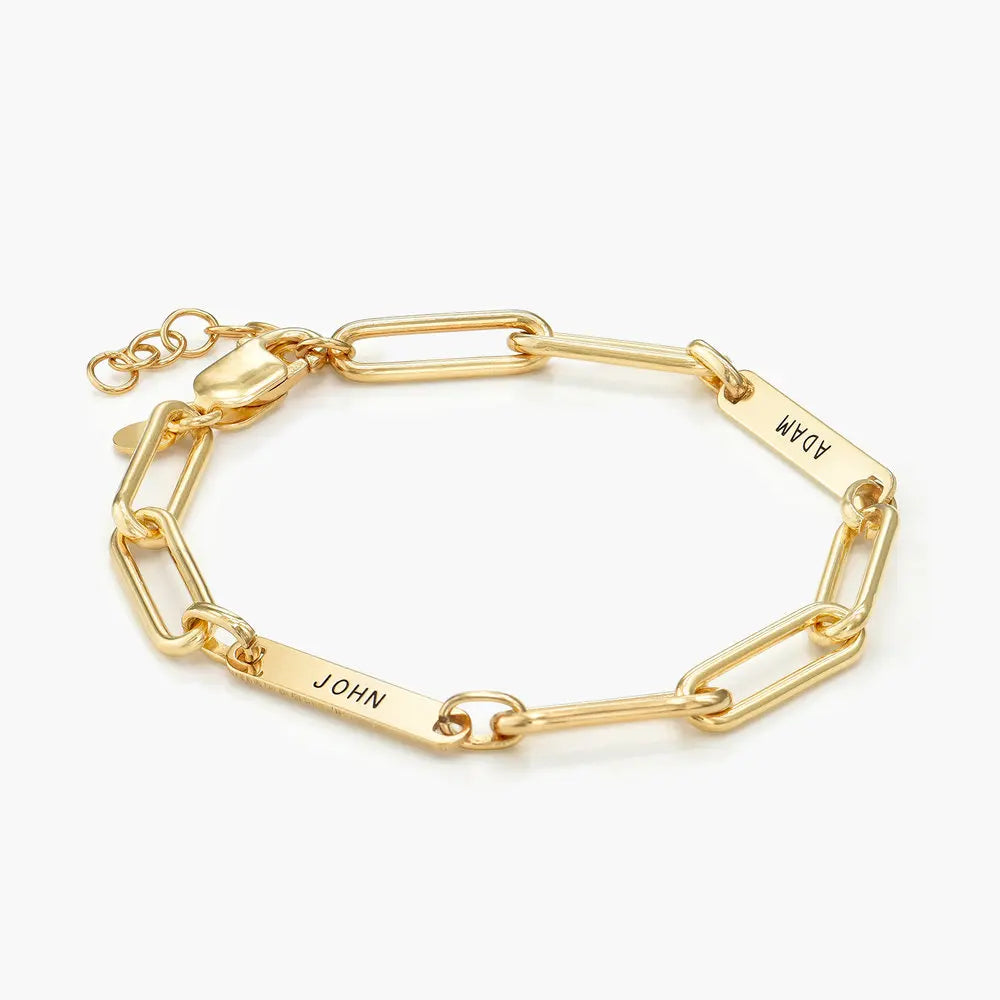 Bracelete Personalizável Meus Amores - Grave Nomes de Pessoas Amadas - Oferta Especial + Frete Grátis