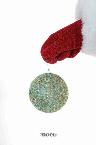 Kit Para Guirlanda Faça Você Mesmo Confeitos Verde/Vermelho