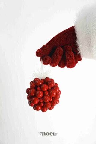 Kit Árvore Faça Você Mesmo Berries Vermelho - 1,50m a 1,80m