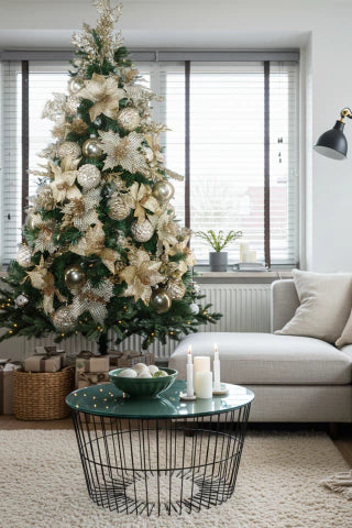 Kit Para Árvore Faça Você Mesmo Champagne